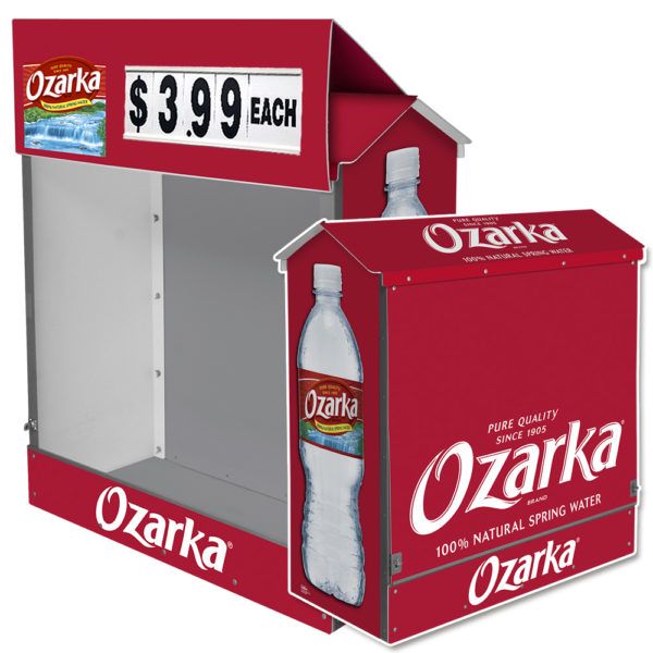 Ozarka Dock Locker® 46 Outdoor Beverage Display by Intermarket Technology