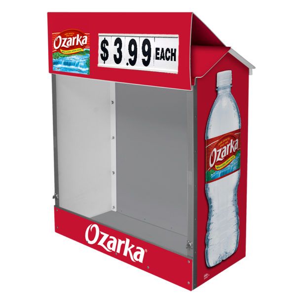 Ozarka Dock Locker® 46 Outdoor Beverage Display by Intermarket Technology