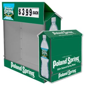 Poland Spring Dock Locker® 46 Outdoor Beverage Display by Intermarket Technology