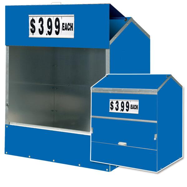 Steel Master Dock Locker Outdoor Beverage Display by Intermarket Technology