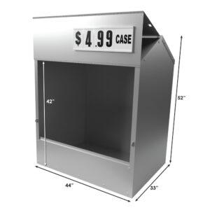 Steel Master Dock Locker Outdoor Beverage Display by Intermarket Technology