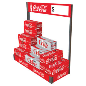 Coca-Cola Case Stacker MAX - Wood Platform