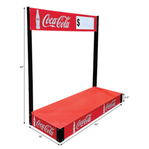 Coca-Cola Case Stacker MAX - Wood Platform