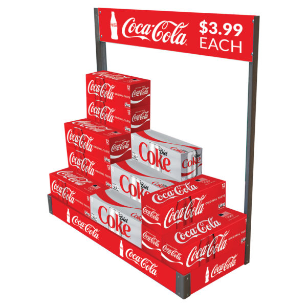Coca-Cola Case Stacker MAX – Wood Platform