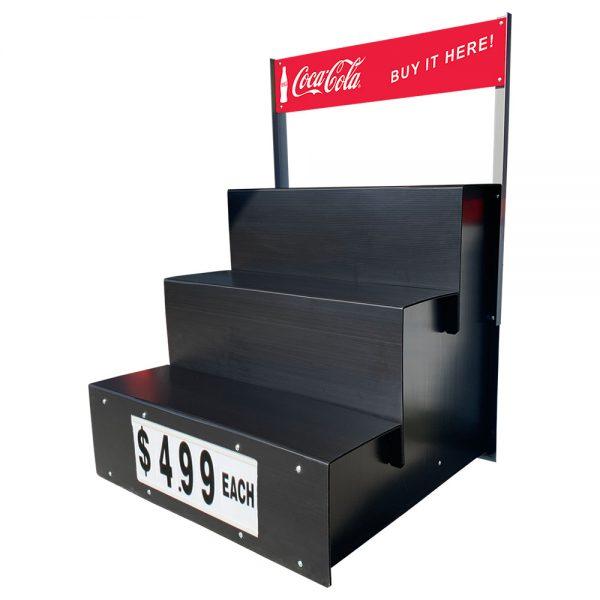 Coca-Cola Pepsi Step Maxer™ III Outdoor Step Display by InterMarket Technology