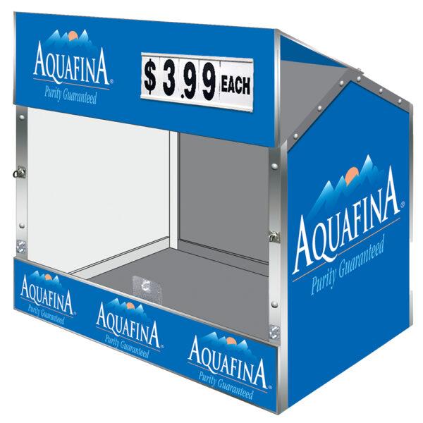 Aquafina Dock Locker 54 Outdoor Beverage Display by Intermarket Technology