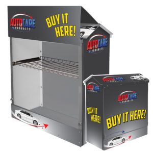 Auto Care Dock Locker 46 Outdoor Display by InterMarket Technology