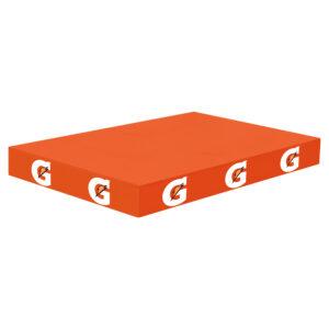 Gatorade Wood Case Stacker Display with Sign by Intermarket Technology