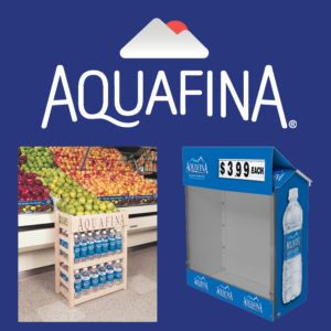 Aquafina Beverage Displays
