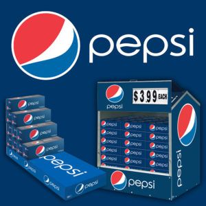 Pepsi Beverage Displays