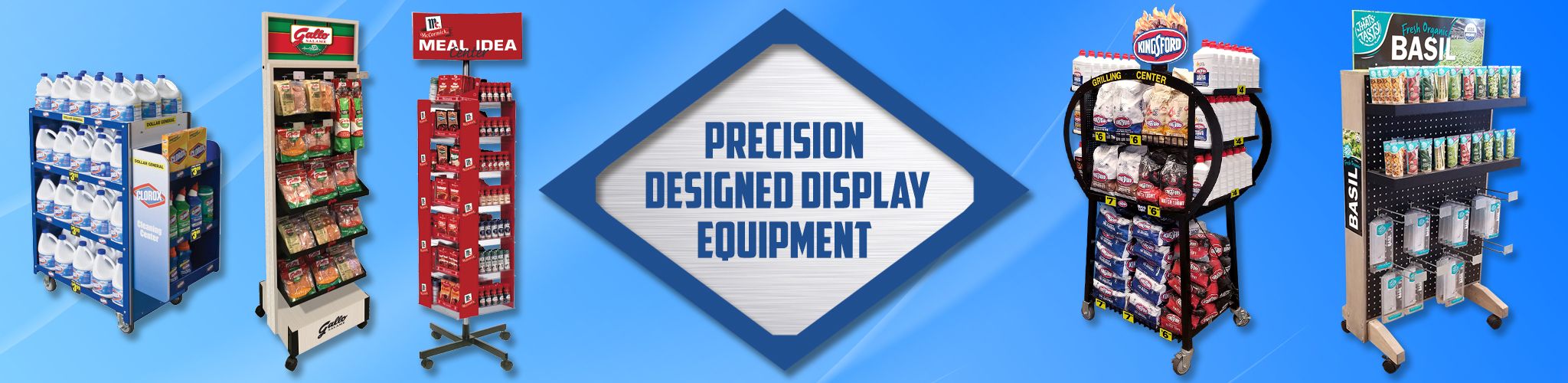 Precision Designed Display Equipment by InterMarket Technology