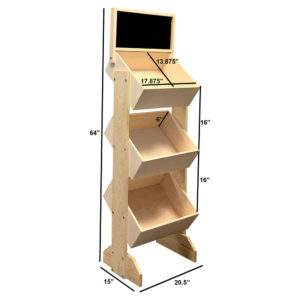 CrateBrander Wine Display Rack by InterMarket Technology