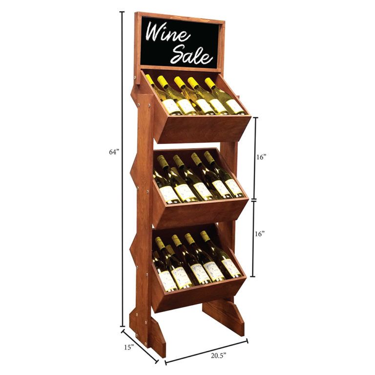 CrateBrander Wine Display Rack InterMarket Technology