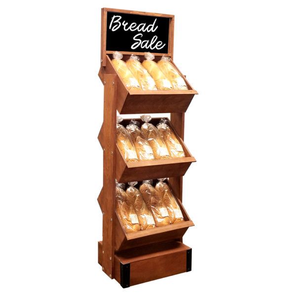 CrateBrander Wood Display Rack y by InterMarket Technology.