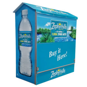 Zephyrhills Dock Locker 46 Outdoor Beverage Display by Intermarket Technology