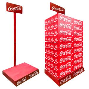 Coca-Cola Wood Case Stacker by InterMarket Technology