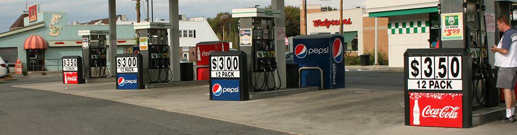 Bump Blaster Outdoor Promotion for Gas Stations by InterMarket Technology 