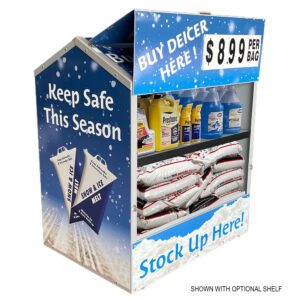 Winter Deicer Steel Master Dock Locker® Outdoor Display