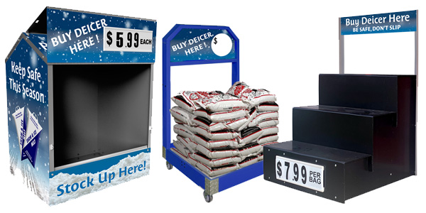 Deicer / Ice Melt Outdoor Displays