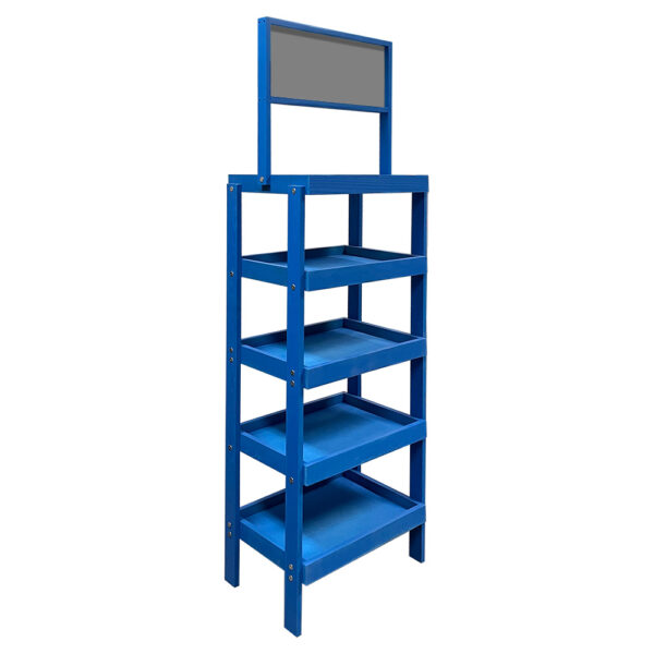 4-Post 26-Inch Wood Display Rack - Image 6