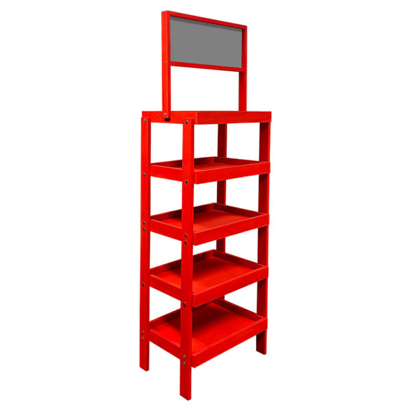 4-Post 26-Inch Wood Display Rack - Image 7