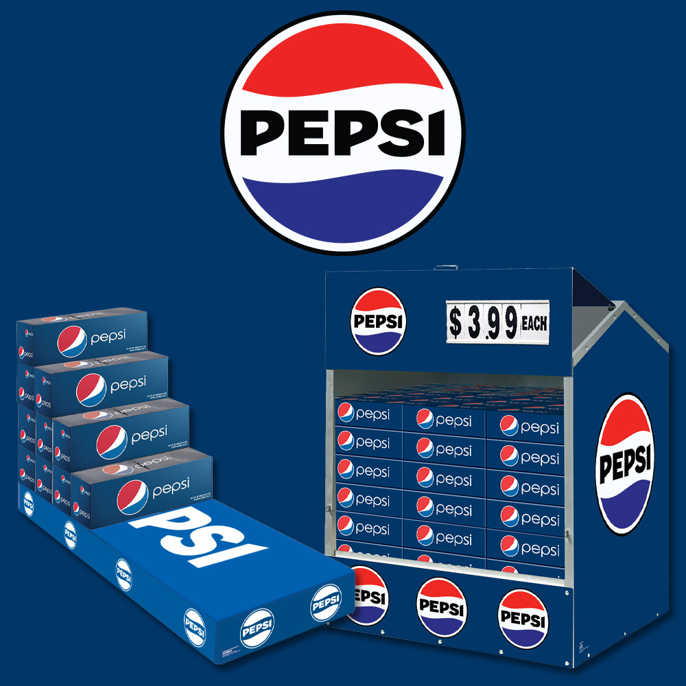 Pepsi Beverage Displays